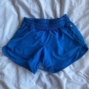 Lululemon blue Tracker Shorts